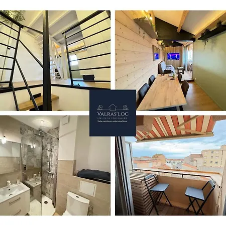 Duplex Avec Vue A Deux Pas De La * Valras-Plage